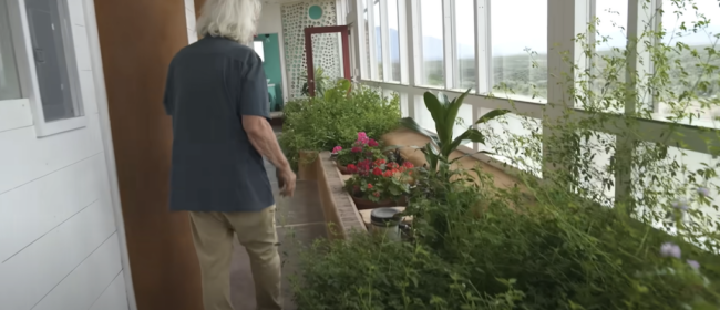 The Refuge: Earthship Walkthrough With Michael Reynolds